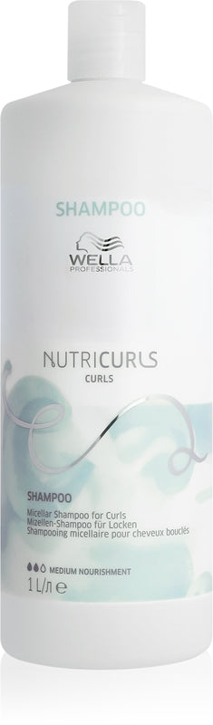Wella Nutricurls Schampo för lockar 1000 ml