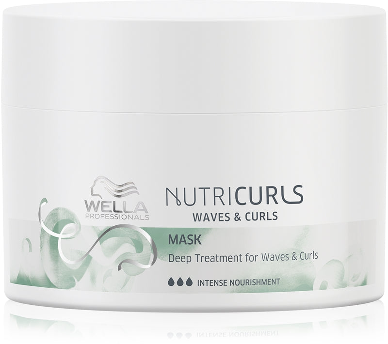 Wella Nutricurls Wave and Curl utjämnande mask för vågigt och lockigt hår - 150ml