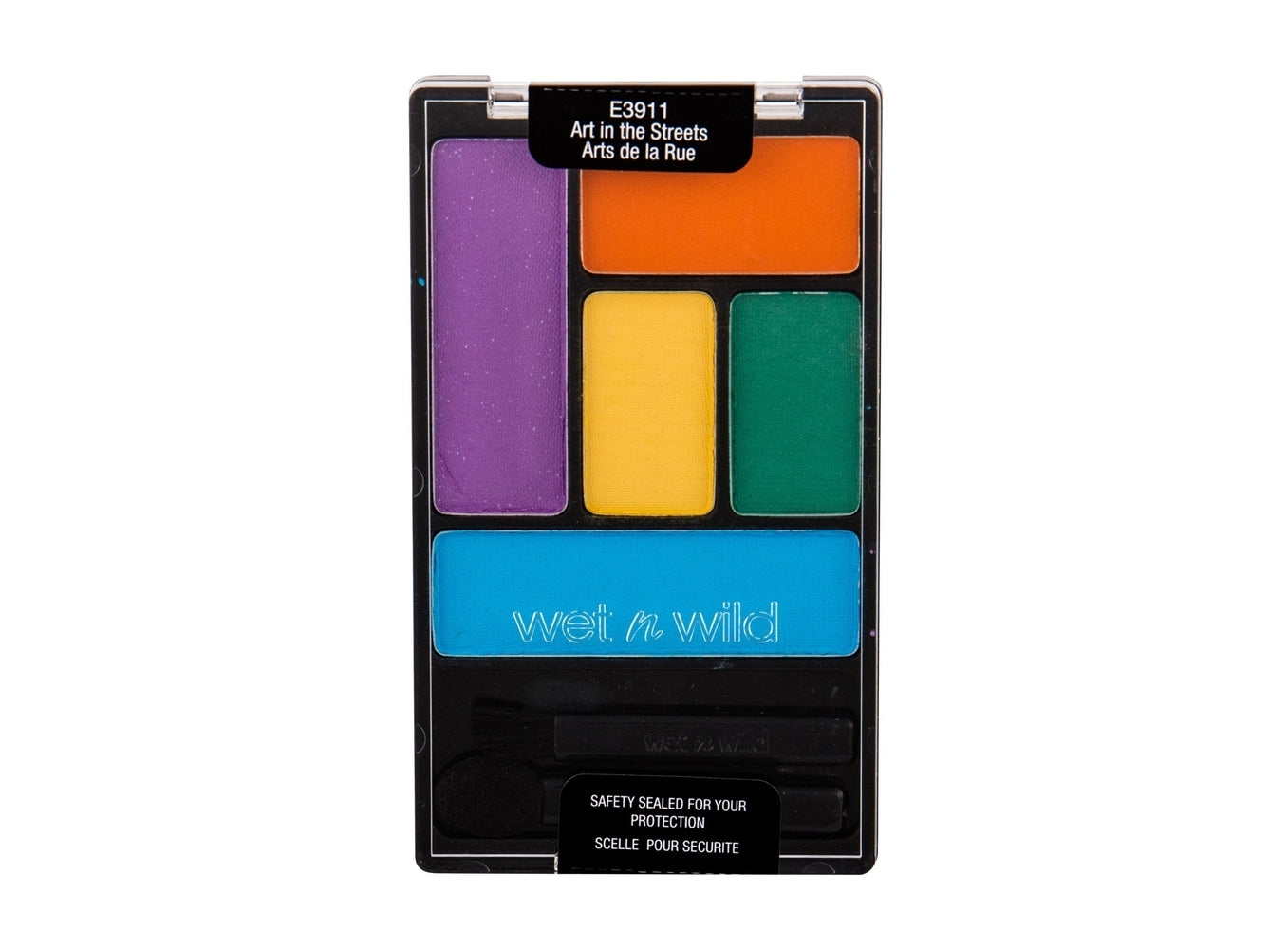 Lidschattenpalette Wet n Wild Farbe Icon E3911 Kunst auf den Straßen 5 Farbtöne 6 g