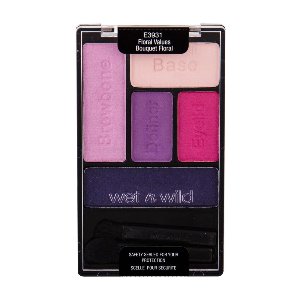 Lidschattenpalette Wet n Wild Farbe Icon E3931 Florale Werte 5 Farbtöne 6 g