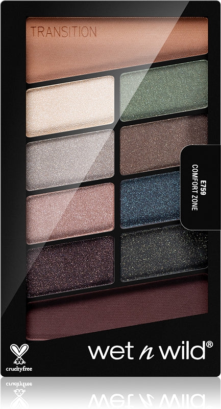 Wet N Wild Flerfarvet Icon 10 Pan Eyeshadow Palette - E759 Comfort Zone