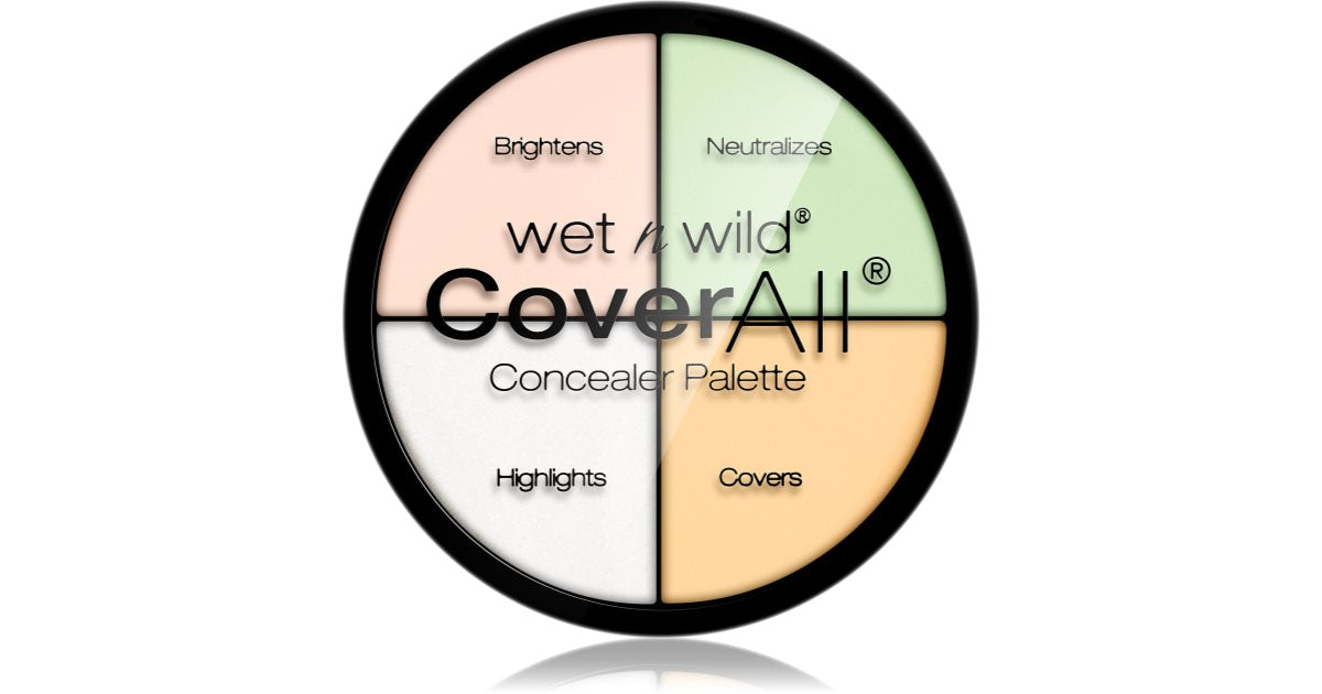 Wet N Wild Kjeledress Concealer Palette E61462 Alt ryddet opp
