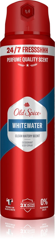 Old Spice Desodorante en spray Whitewater para hombre 200 ml