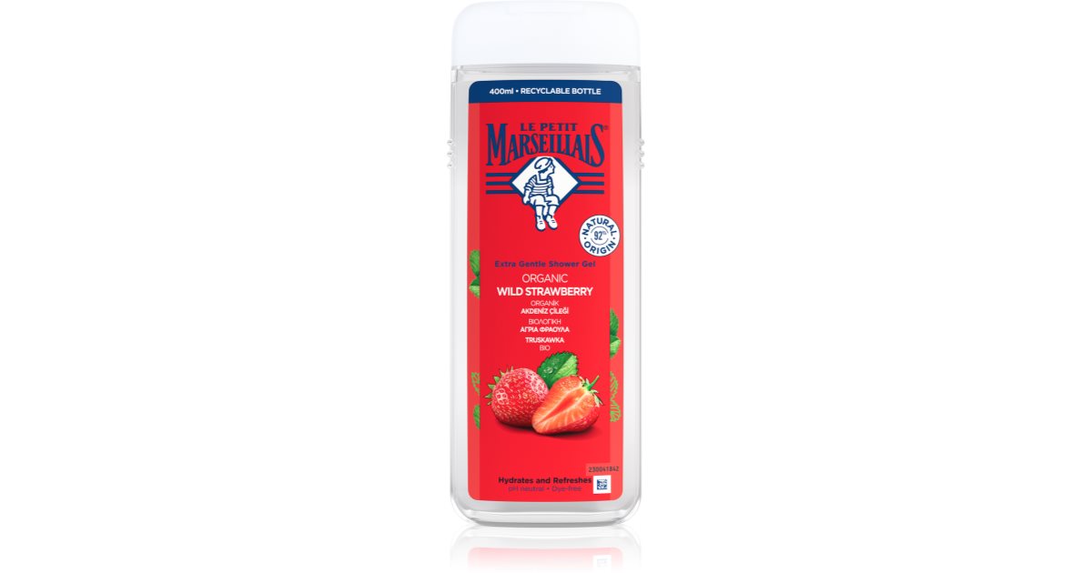 Le Petit Marseillais Walderdbeeren BIO Zartes Duschgel 400 ml