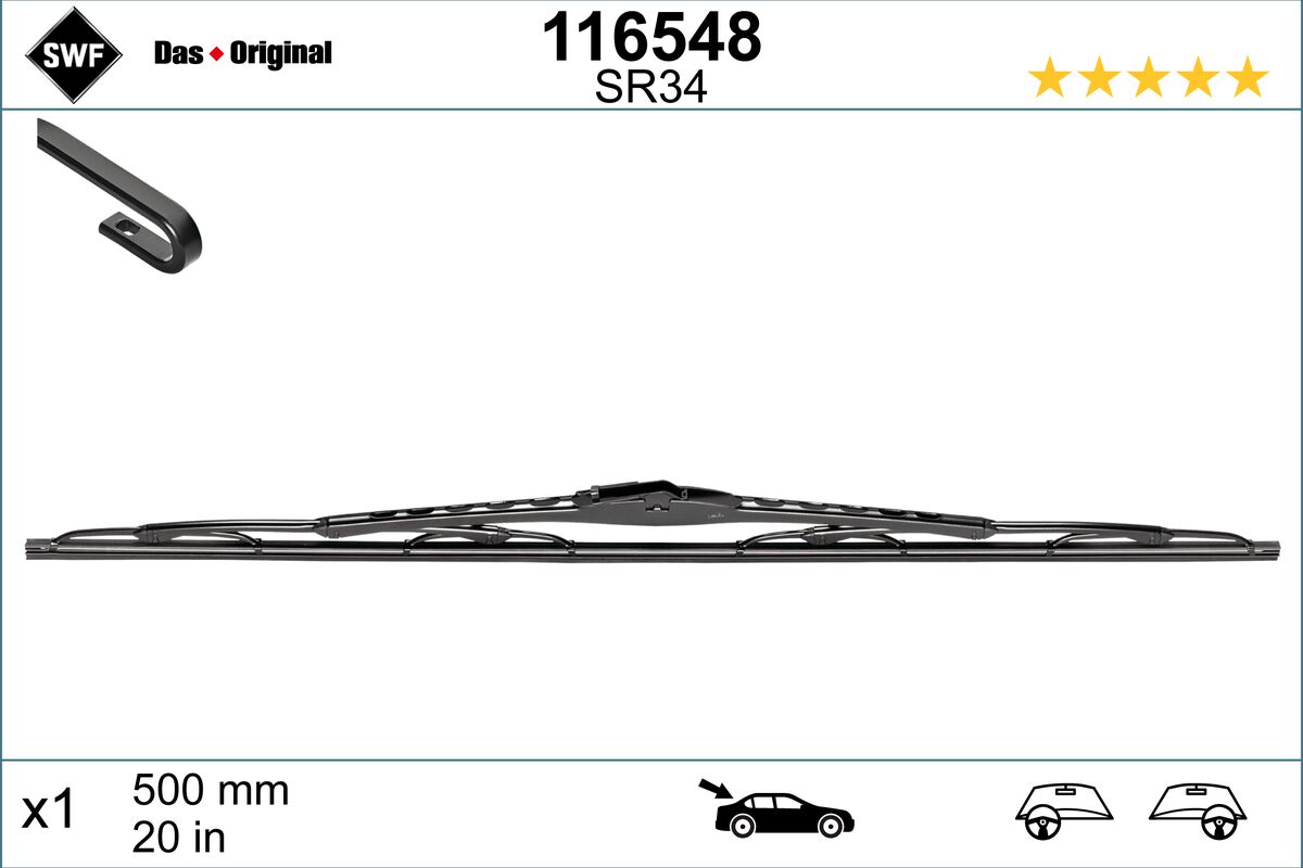 Wiper Blade SWF 116548