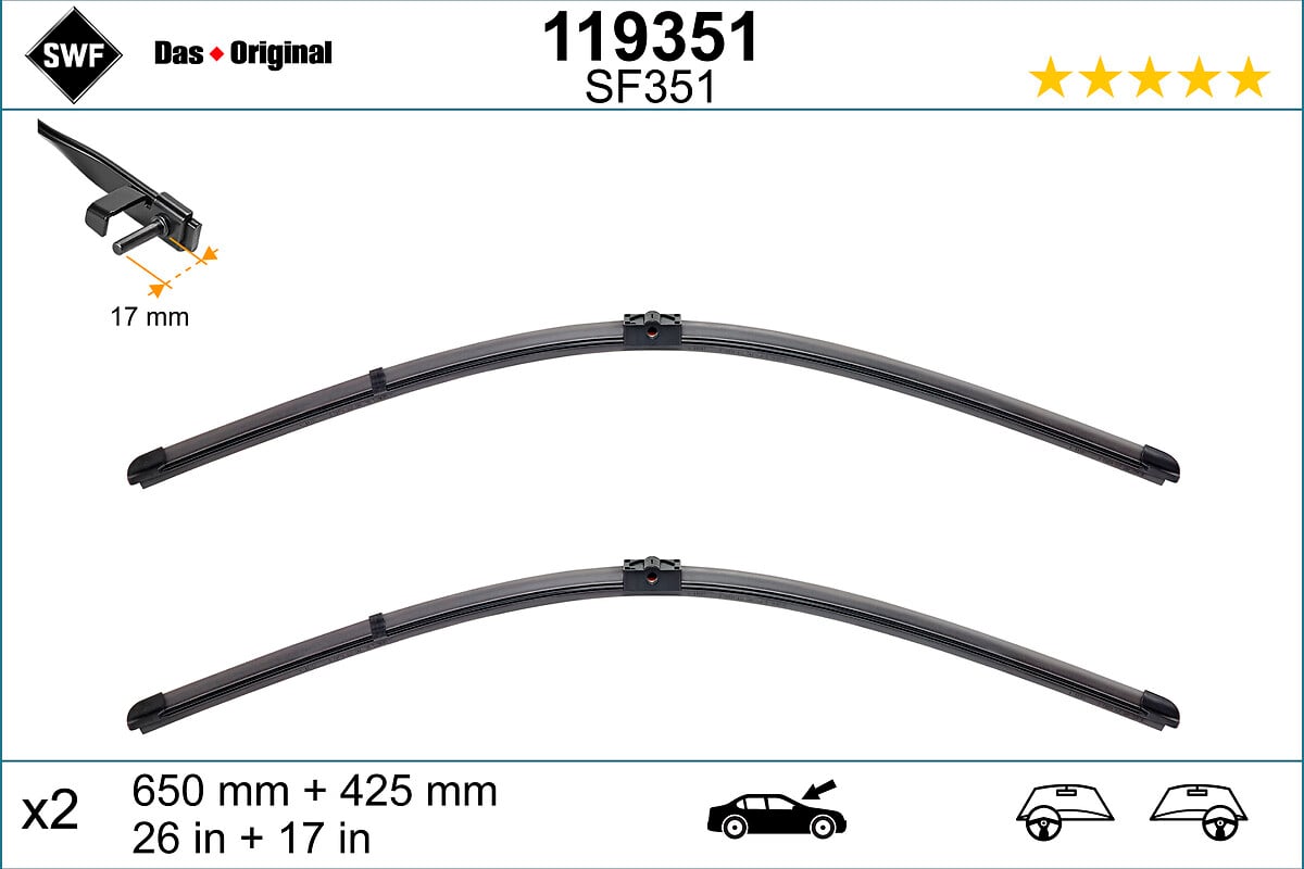 Wiper Blade SWF 119351