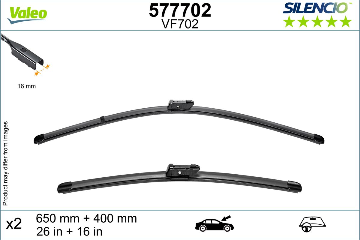 Wiper Blade VALEO 577702
