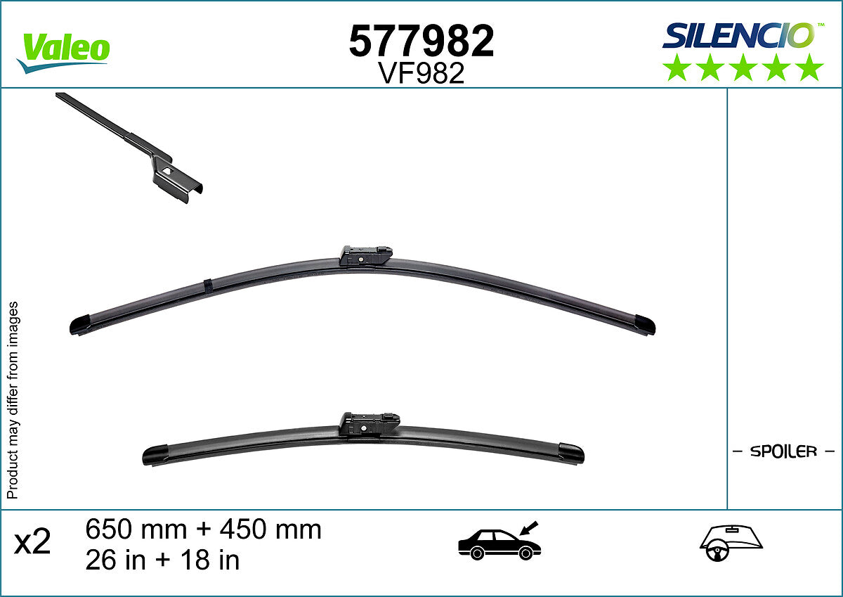 Wiper Blade VALEO 577982