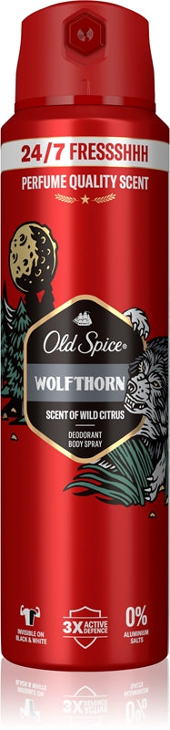 Old Spice Wolfthorn deodorantspray för män 200 ml