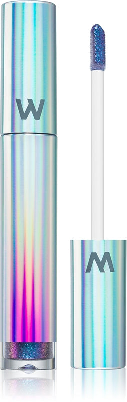WONDERSKIN Brillant à lèvres Wonder Blading Top avec paillettes Blue Glitter 4 ml