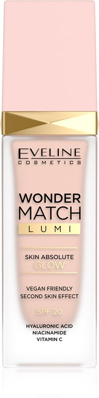 Eveline Cosmetics Wonder Match Lumi Smoothing Hydrating Foundation SPF 20 Color 05 Light Neutral 30 ml