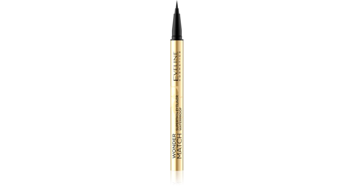 Eveline Cosmetics Eyeliner waterproof Wonder Match noir