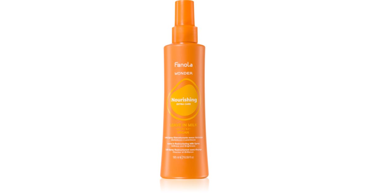 Lapte fără clătire Fanola Wonder Nourishing Extra Care 195 ml
