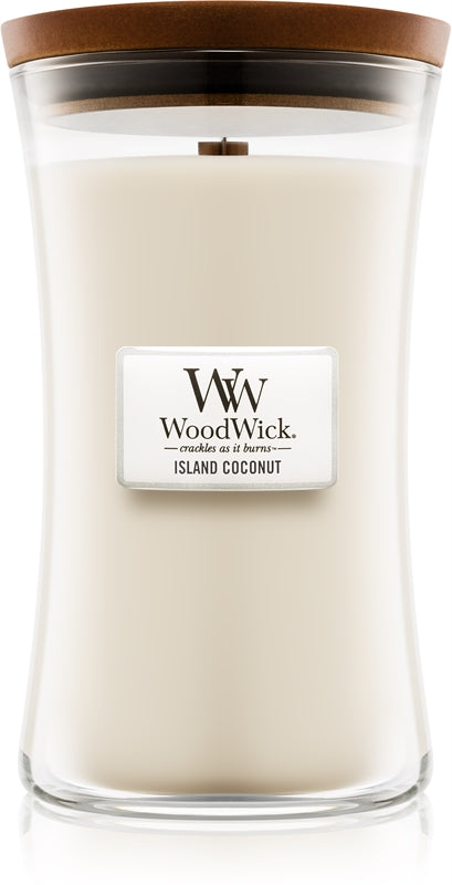 Woodwick Island Coconut parfymljusburk 609,5 g