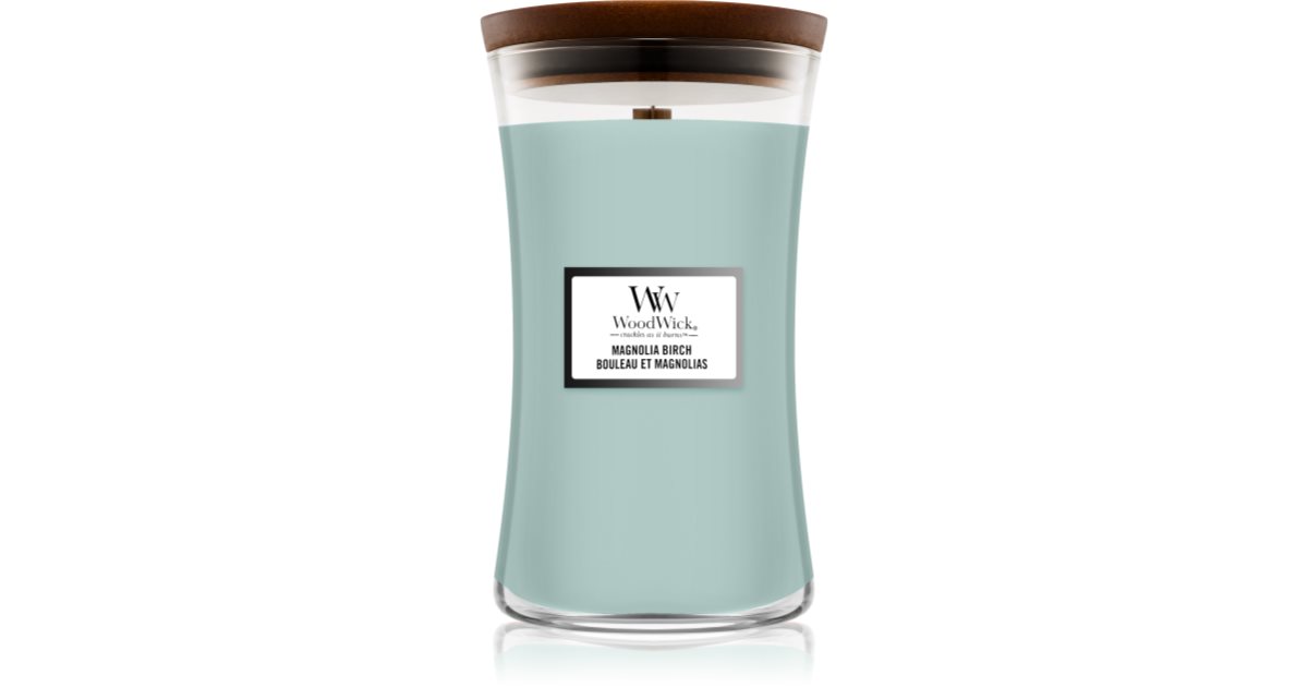 Woodwick Vase bouleau magnolia - 609,5 g