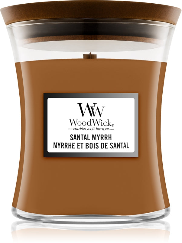 Woodwick Santal Mirra vase (sandeltræ og myrra) - 275,0 g