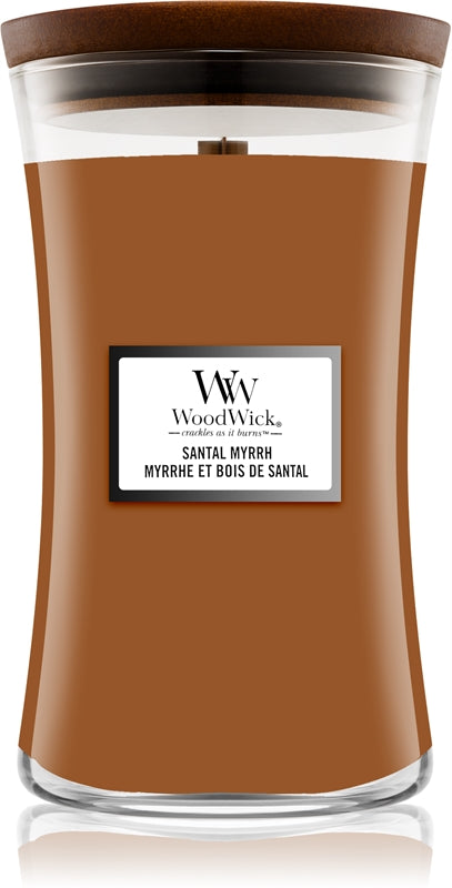 Woodwick Mirra Santal Vase (sandeltre og myrra) - 609,0 g
