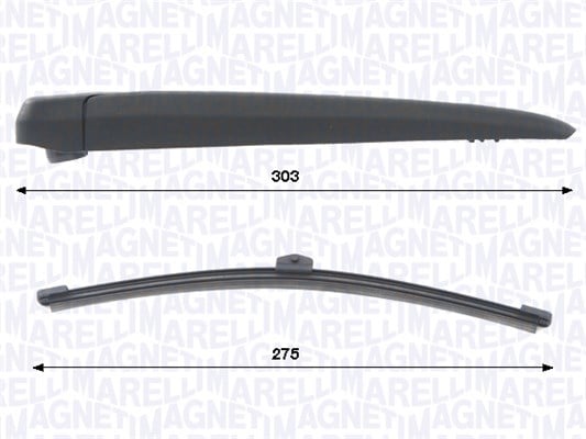Wiper Arm Set, window cleaning MAGNETI MARELLI 000723180462