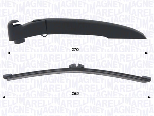 Wiper Arm Set, window cleaning MAGNETI MARELLI 000723180469
