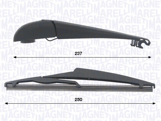 Wiper Arm Set, window cleaning MAGNETI MARELLI 000723180472