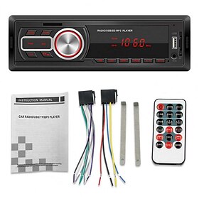 5208e universal handsfree carro mp3 player compacto azul-dente rádio fm suporte u disco tf cartão aux para automóveis 12v