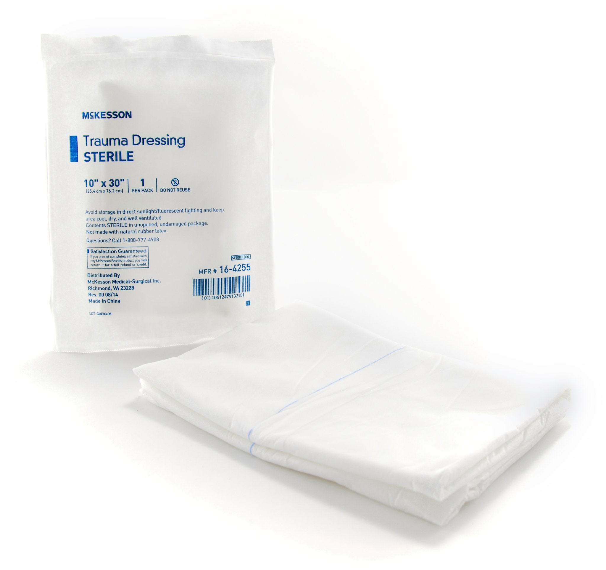 McKesson Trauma Dressing, 10" x 30", 50 Each - Case