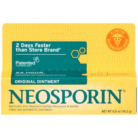 Neosporin First Aid Antibiotic, 0.5 oz Tube, Ointment, 1 Each - Each