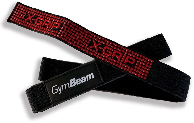GymBeam X-Grip-remmar svarta