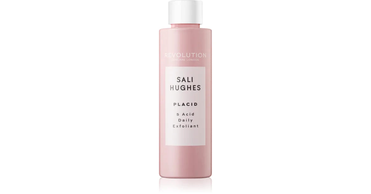 Revolution skincare X Salts Hughes Placid 5-syre daglig eksfoliering - Delikat tonic - 150 ml