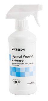 McKesson Dermal Wound Cleanser, 16 oz Spray Bottle, 6 Each - Case