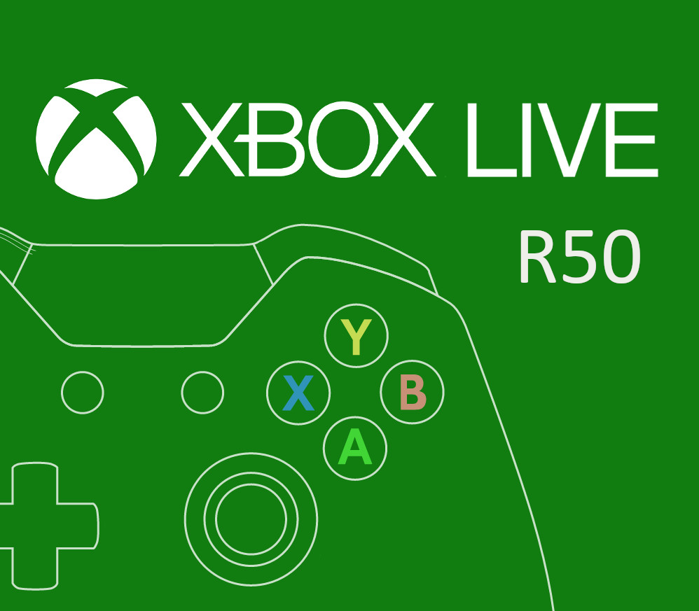 XBOX Live R50 Prepaid Card ZA