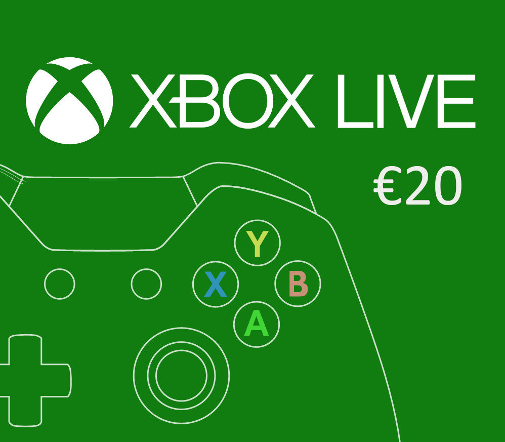 XBOX Live €20 Prepaid Card BE