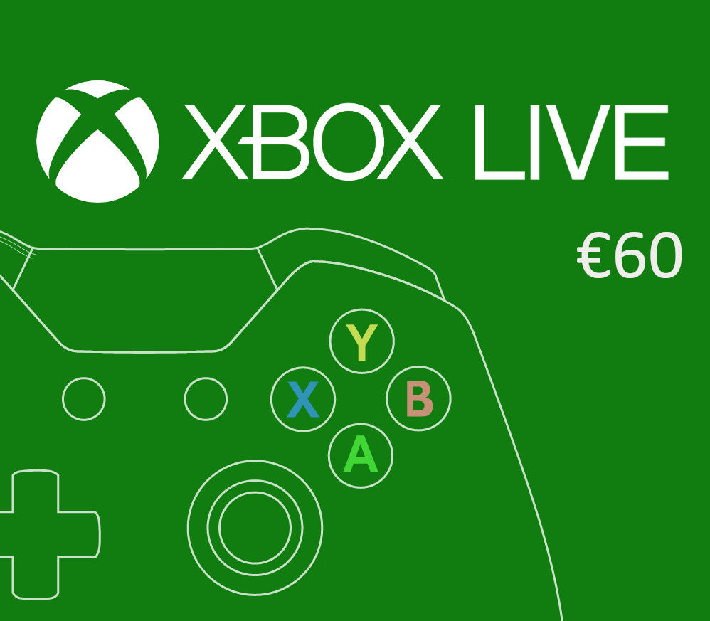 XBOX Live €60 Prepaid Card DE