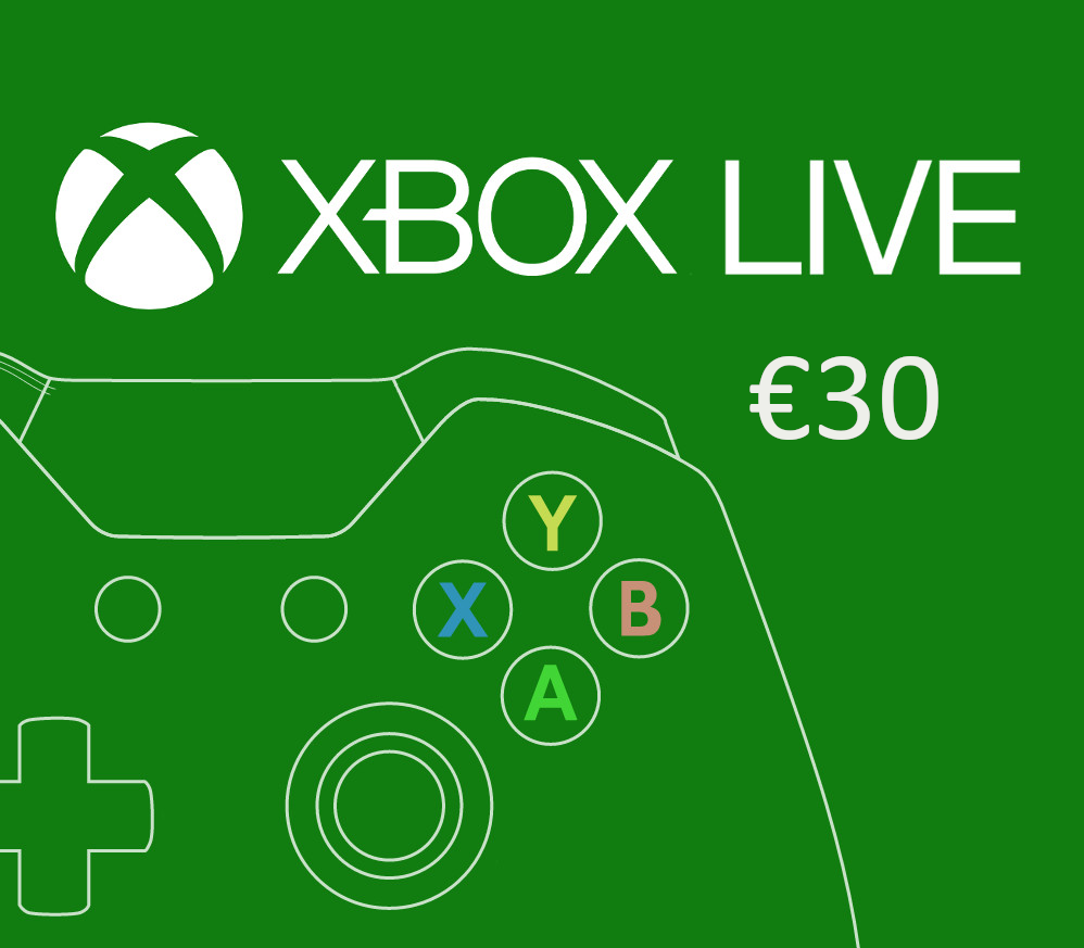 XBOX Live €30 Prepaid Card FI