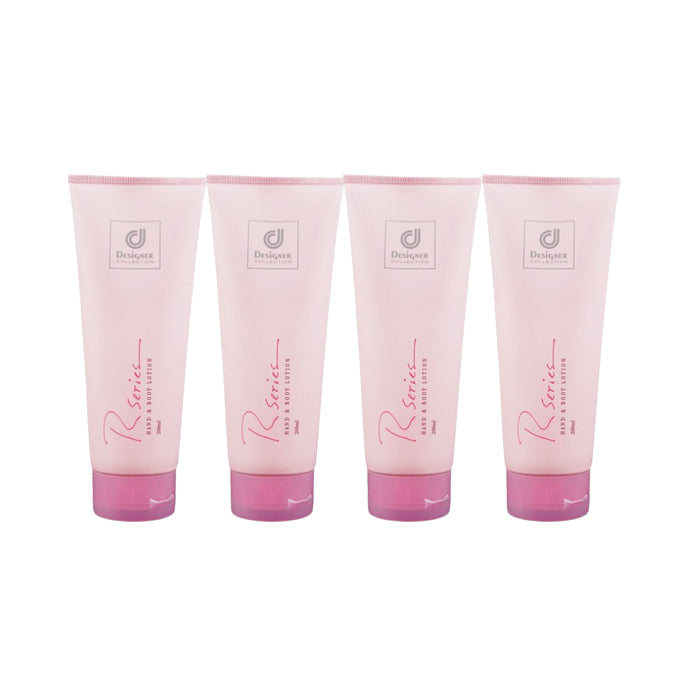 Designer Collection R Series Hand & Body Lotion - 200ml (4ea) Set