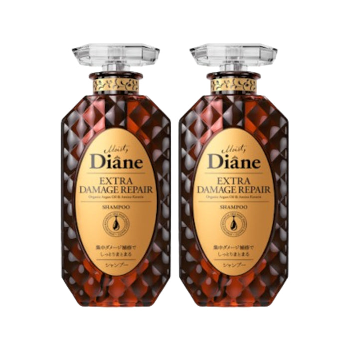 NatureLab - Moist Diane Perfect Beauty Extra Damage Repair Shampoo - 450ml (2ea) Set"