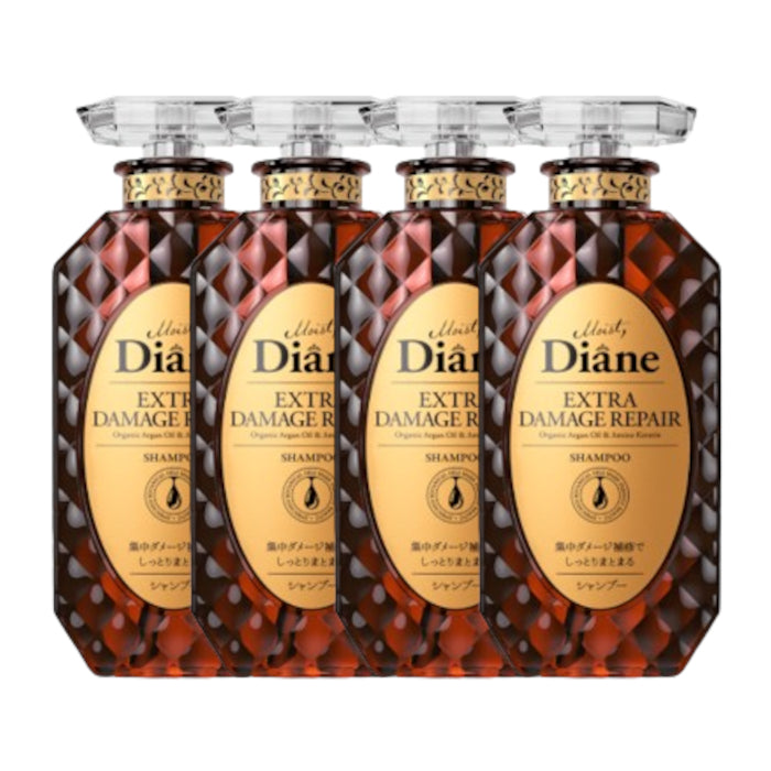 NatureLab - Moist Diane Perfect Beauty Extra Damage Repair Shampoo - 450ml (4ea) Set"