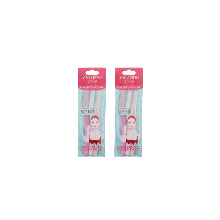 Shiseido - Prepare Face Shaving L - 3 pcs (2ea) Set