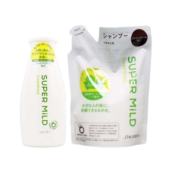Shiseido - Super Mild Shampoo & Refill Set