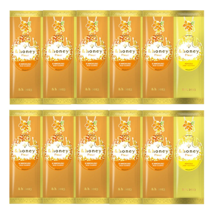 ViCREA - & honey Fleur Shampoo & Treatment Trial Set - 10ml+10g - (10ea) Set