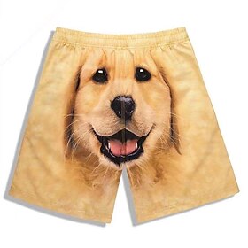 Animal Chien Shorts Dessin Animé Manga Animé Art graphique Pour Homme Adulte Carnaval Mascarade Impression 3D Plein Air Casual Quotidien