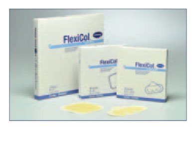 FlexiCol Hydrocolloid Sterile Dressing, 6" x 6" Square, 5 Each - Box