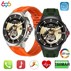 696 SK50 Smart Watch 1.93 inch Smart armbånd Smartwatch Bluetooth Skridtæller Samtalepåmindelse Sleeptracker Kompatibel med Android iOS Herre Handsfree opkald