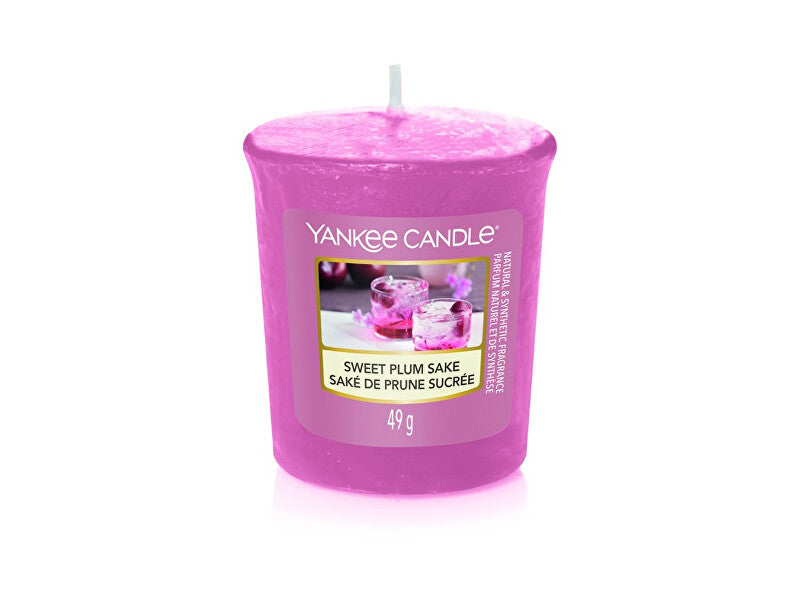 Yankee Candle Vela Aromática Sake de Ciruela Dulce 49 g