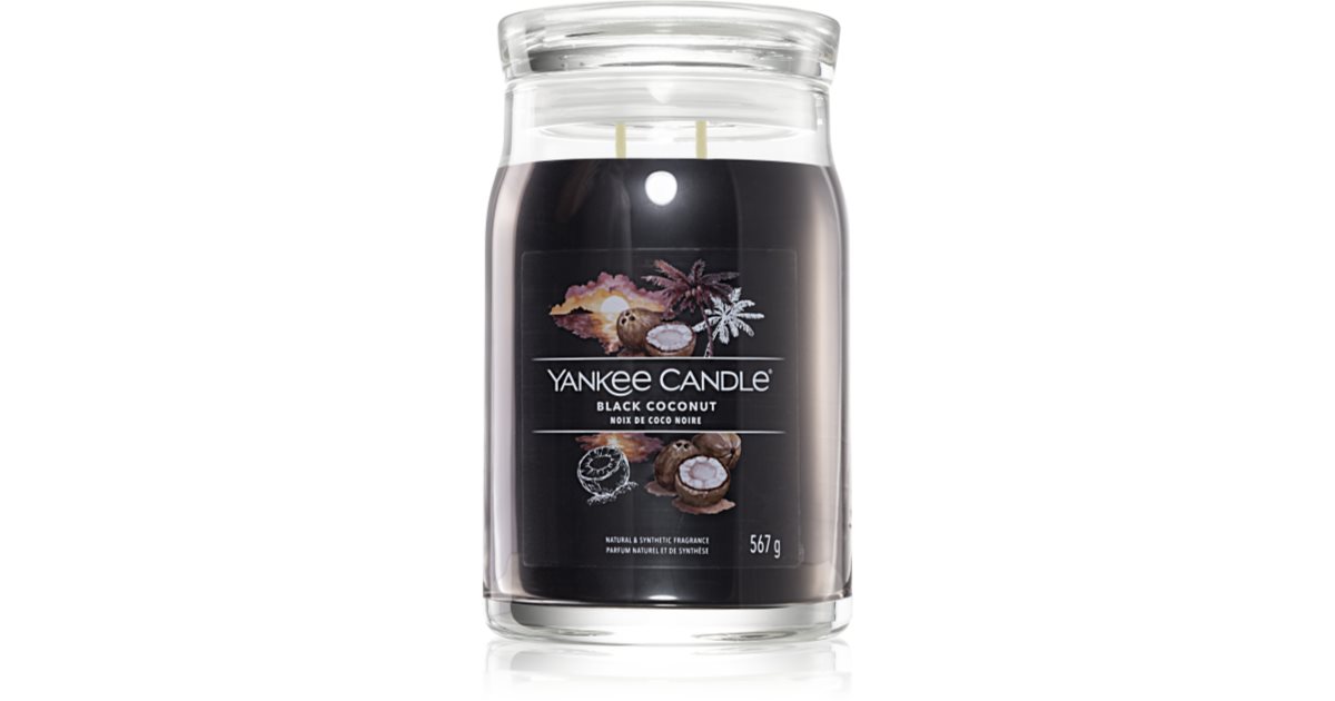 Yankee Candle Black Coconut Candle Signature (svart kokos) - 567,0 g