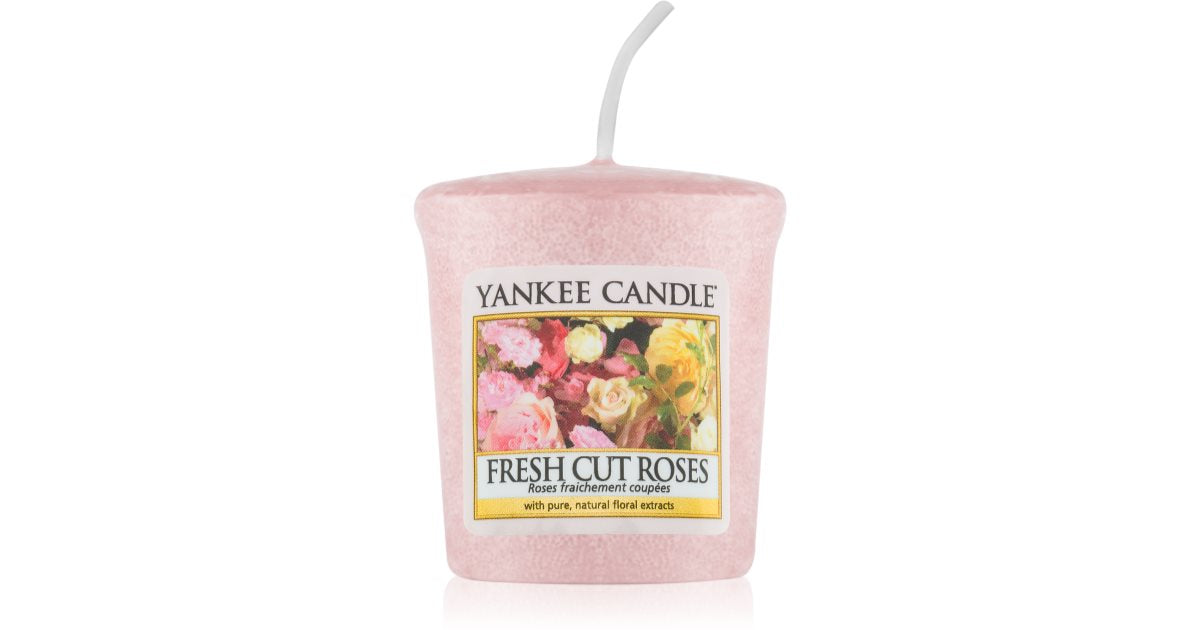 Yankee Candle vela aromática Fresh Rosas Cortadas® 49 g