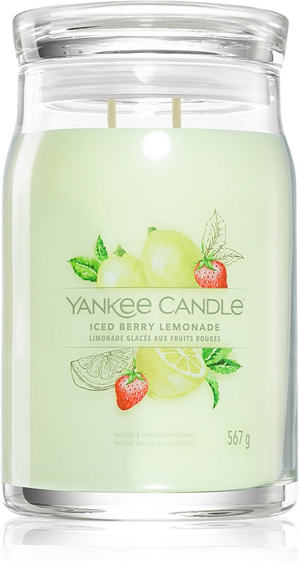 Yankee Candle Eisgekühlte Beerenlimonade Signature Kerze - 567g