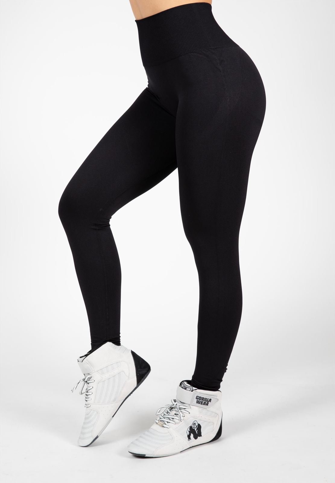 Yava Seamless Leggings - Black - XS-S