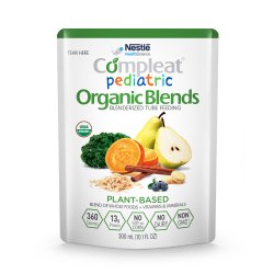 Compleat Pediatric Organic Blends Oral Supplement - Tube Feeding Formula, Plant Blend, 24 Each - Case