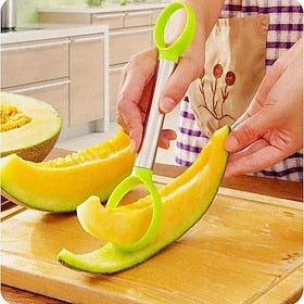 1pc Creative Fruit Seed Remover, Watermelon Cantaloupe Dig Pulp Separator, Mango Dragon Fruit Digger Spoon, Watermelon Fruit Knife Spoon, Kitchen Tool, Kitchen
